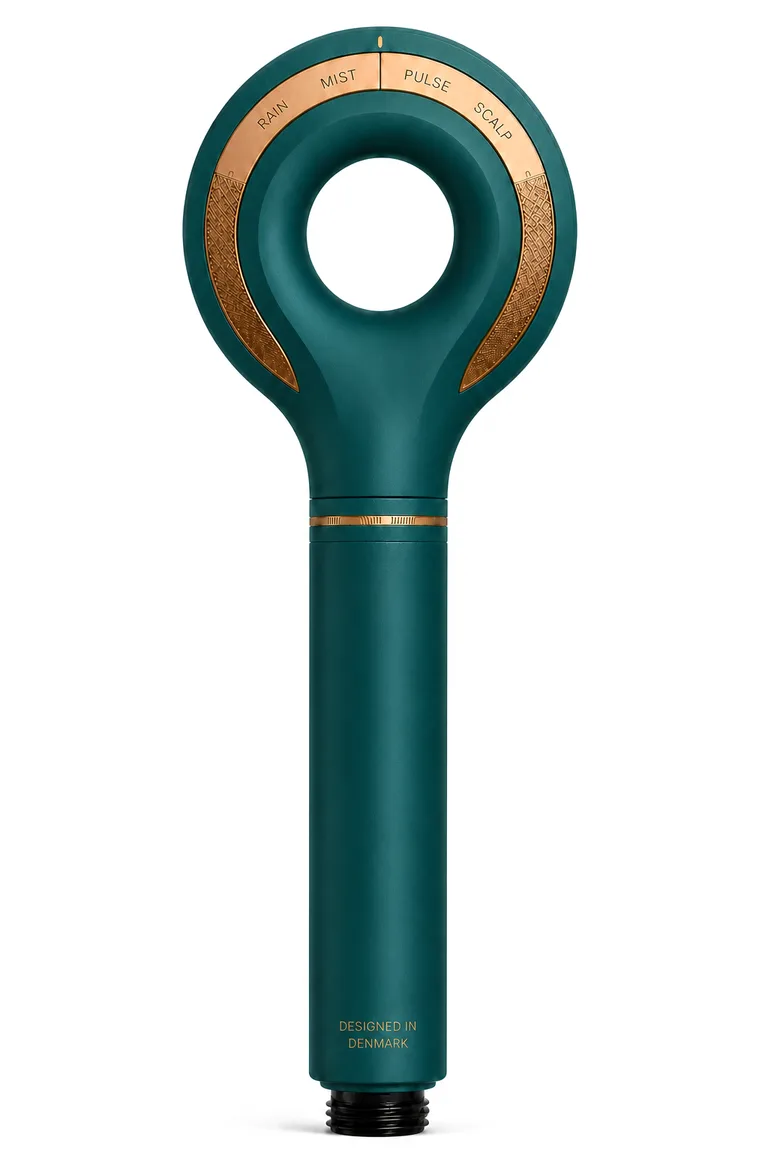 Rensed Sol in Gran — deep spruce green, mode ring view